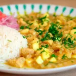 Guiso de Trigo Mote con Pollo